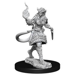 DND UNPAINTED MINIS WV15 TIEFLING SORCERER FEMALE