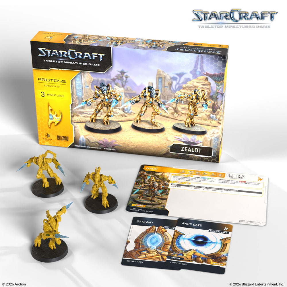Starcraft: The Miniatures Game - Protoss - Zealot