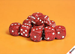 CHESSEX 16MM D6 DICE BLOCK (12 DICE) - SPECKLED