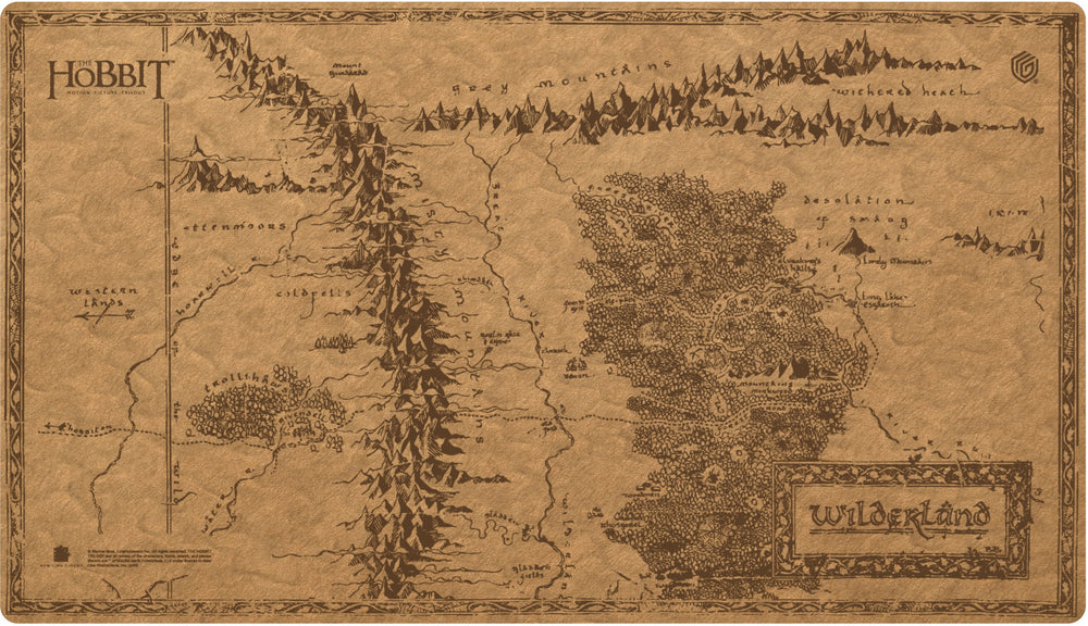 UG PLAYMAT SOPHOSKIN THE HOBBIT MAP