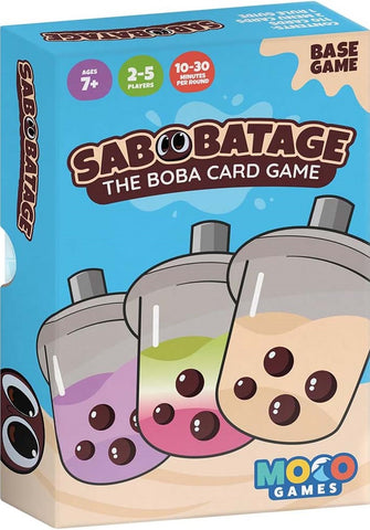 SABOBATAGE THE BOBA CARD GAME (3RD EDITION)