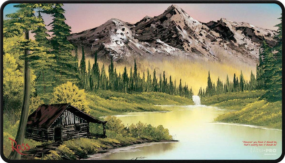 UP PLAYMAT BOB ROSS