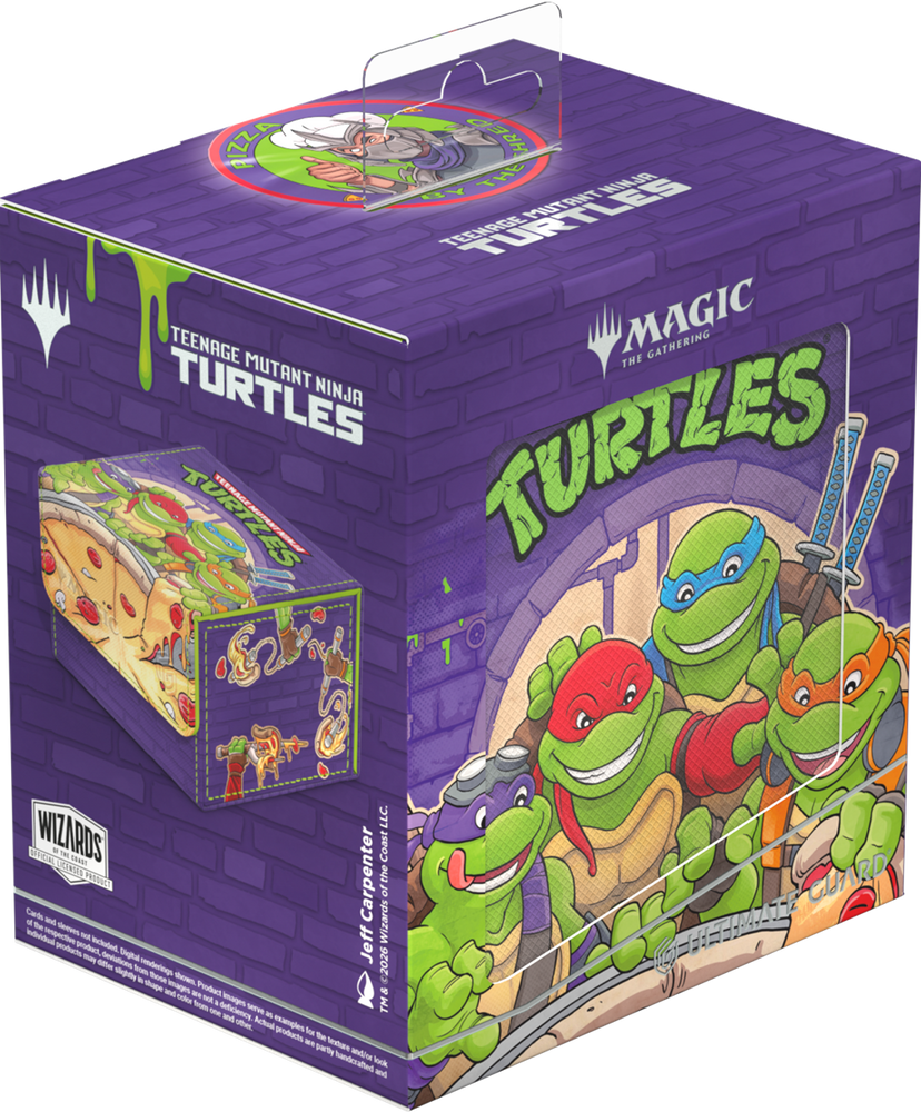 UG DECK CASE SIDEWINDER 133+ XENOSKIN MTG TEENAGE MUTANT NINJA TURTLES