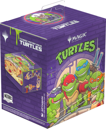 UG DECK CASE SIDEWINDER 133+ XENOSKIN MTG TEENAGE MUTANT NINJA TURTLES