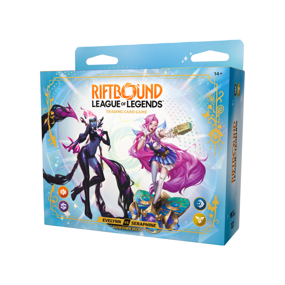 RIFTBOUND - LEAGUE OF LEGENDS TCG - RADIANCE EVELYNN VS SERAPHINE SHOWDOWN DECKS