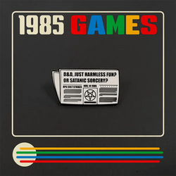 1985 Games - Enamel Pin