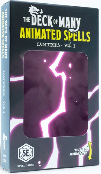 DECK OF MANY ANIMATED SPELLS: CANTRIPS