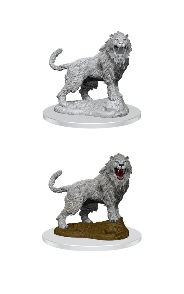 DND UNPAINTED MINIS WV16 CRAG CAT