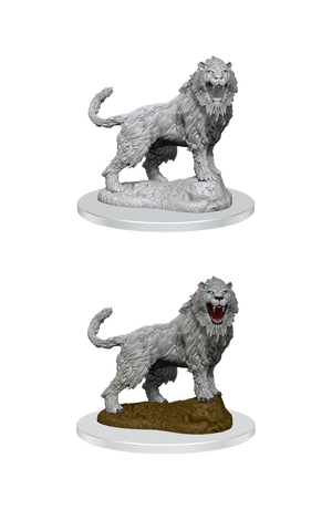 DND UNPAINTED MINIS WV16 CRAG CAT