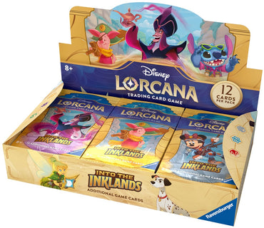 DISNEY LORCANA INTO THE INKLANDS BOOSTER BOX DISPLAY
