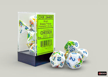 CHESSEX 7-DIE SET *BRUSH*