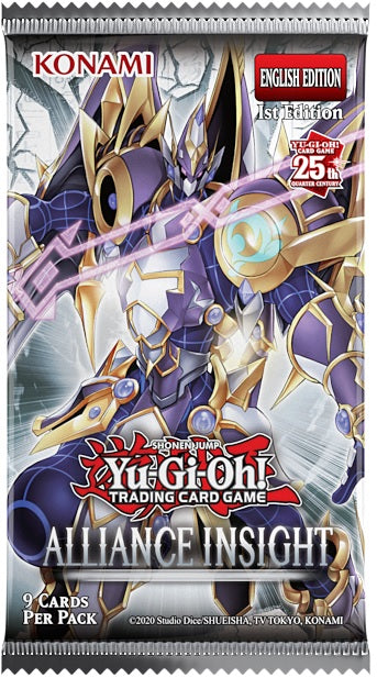 YGO ALLIANCE INSIGHT BOOSTER PACK (1st Edition)