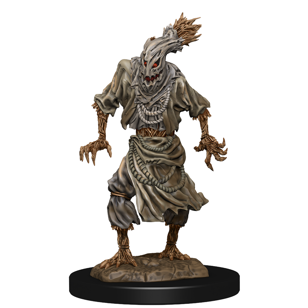 DND UNPAINTED MINIS WV14 SCARECROW/STONE CURSED