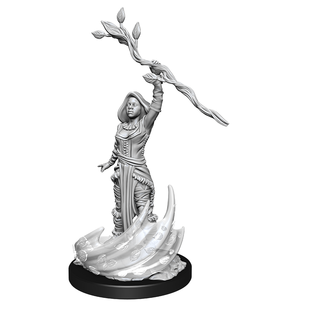 DND UNPAINTED MINIS WV14 HUMAN DRUID FEMALE