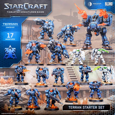 Starcraft: The Miniatures Game - Terran - Starter Set