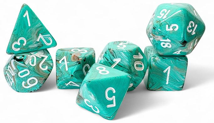 CHESSEX 7-DIE SET MEGA-HEDRAL