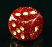 CHESSEX 16MM D6 DICE BLOCK (12 DICE) - GLITTER