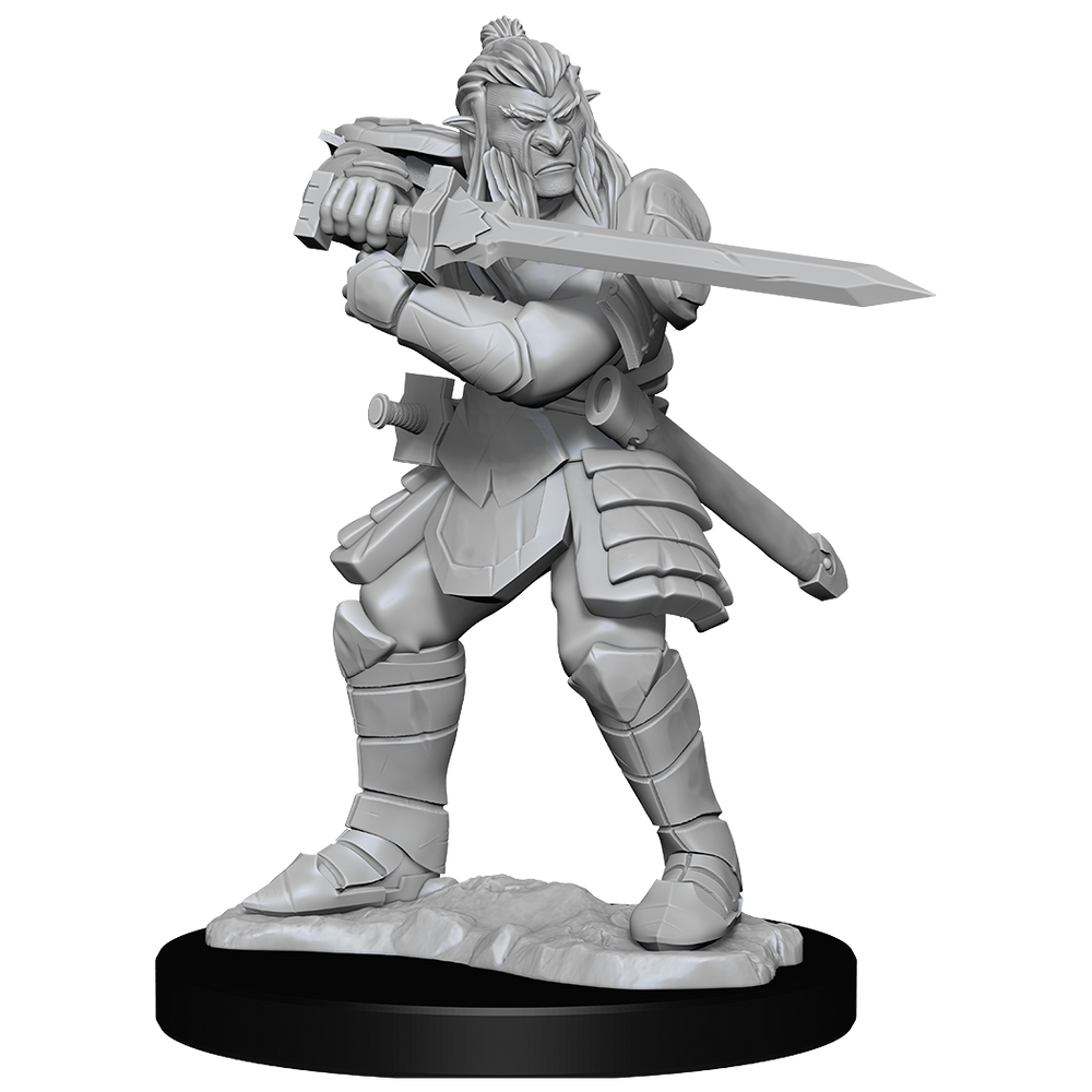 DND UNPAINTED MINIS WV15 HOBGOBLIN MALE AND FEMALE