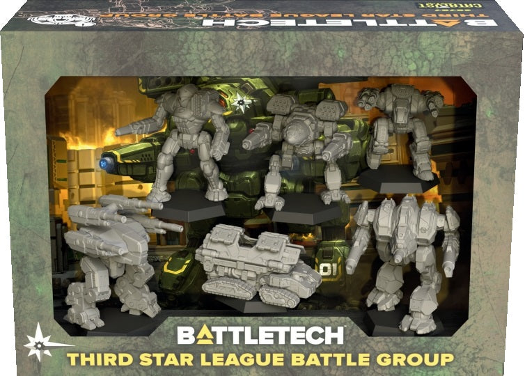 BATTLETECH THIRD STAR LEAGUE BATTLE GROUP