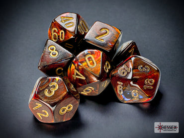 CHESSEX 7-DIE SET *Scarab* MINI