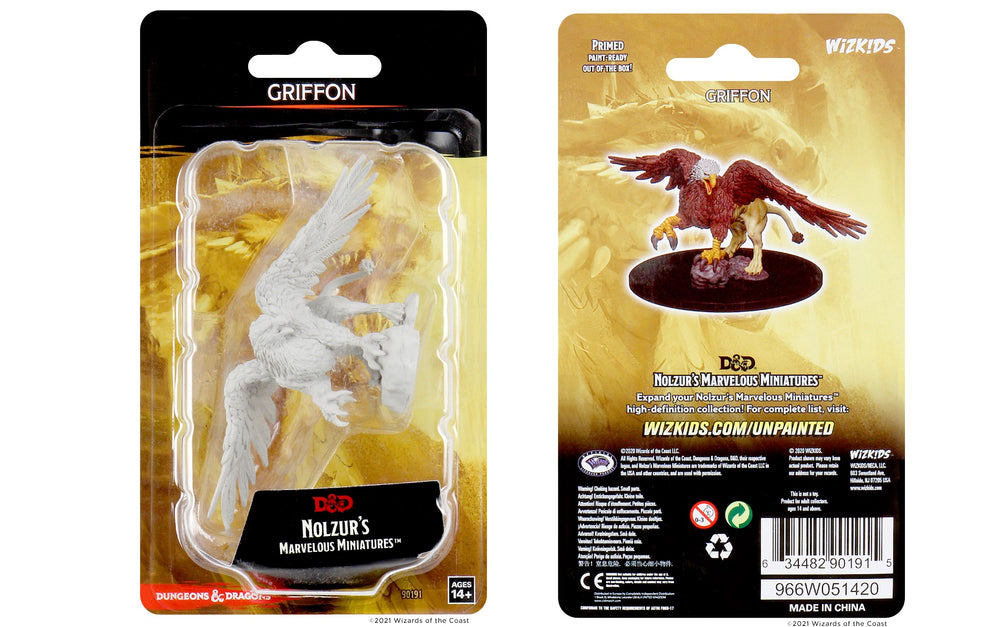 DND UNPAINTED MINIS WV1 GRIFFON