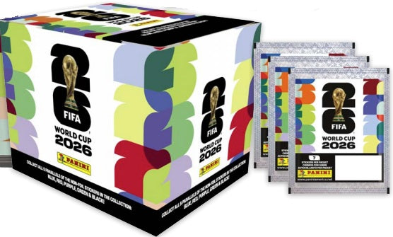 PANINI WORLD CUP SOCCER 2026 STICKER PACKS