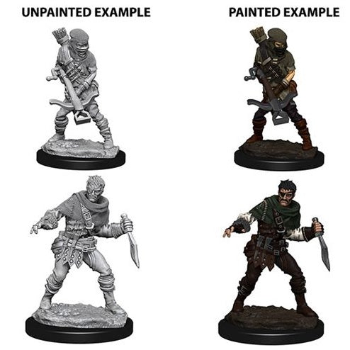 WIZKIDS UNPAINTED MINIS WV4 BANDITS