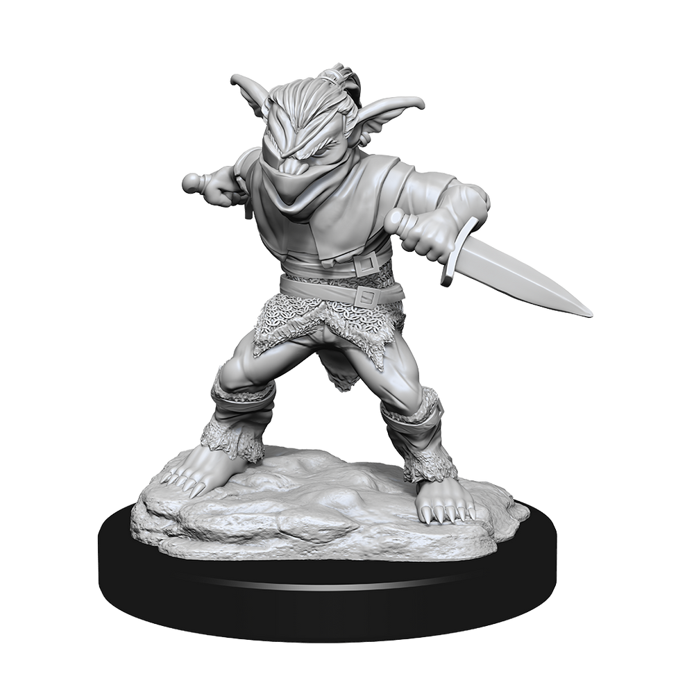DND UNPAINTED MINIS WV15 MALE ROGUE/FEMALE BARD
