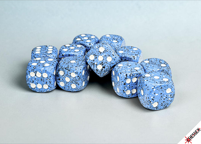 CHESSEX 16MM D6 DICE BLOCK (12 DICE) - SPECKLED