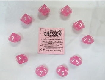 CHESSEX 10D10 *FROSTED*