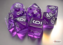 CHESSEX 7-DIE SET *Translucent* MINI