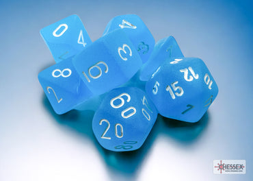 CHESSEX 7-DIE SET *FROSTED* MINI