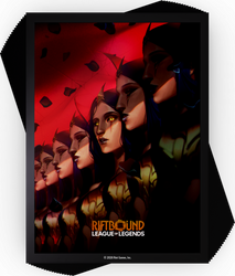 RIFTBOUND LEAGUE OF LEGENDS TCG UNLEASHED ART SLEEVES 100ct