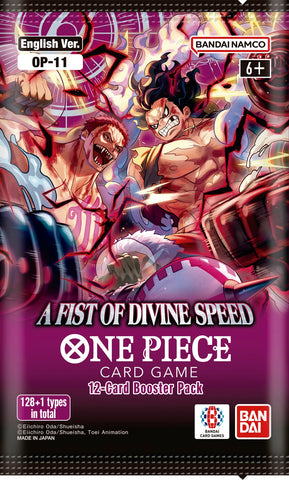 ONE PIECE CG - OP-11 A FIST OF DIVINE SPEED BOOSTER PACK