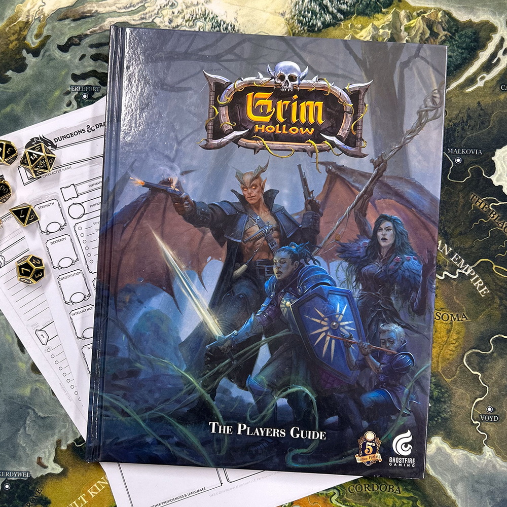 GRIM HOLLOW: THE PLAYERS GUIDE HC