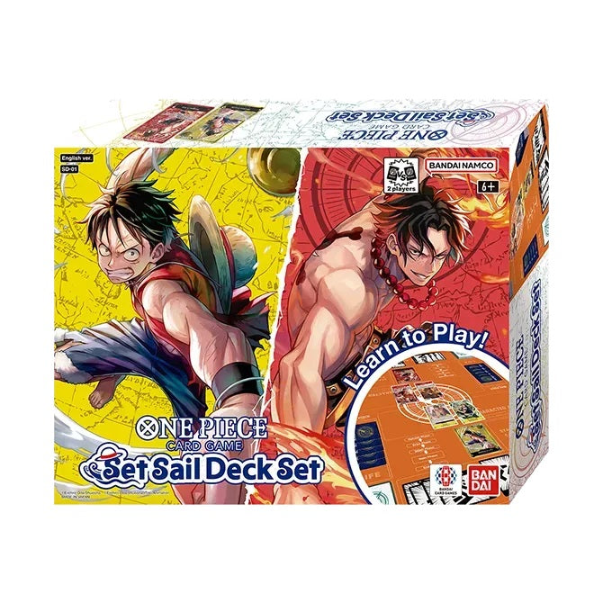 ONE PIECE CG SD-01 SET SAIL DECK SET DISPLAY