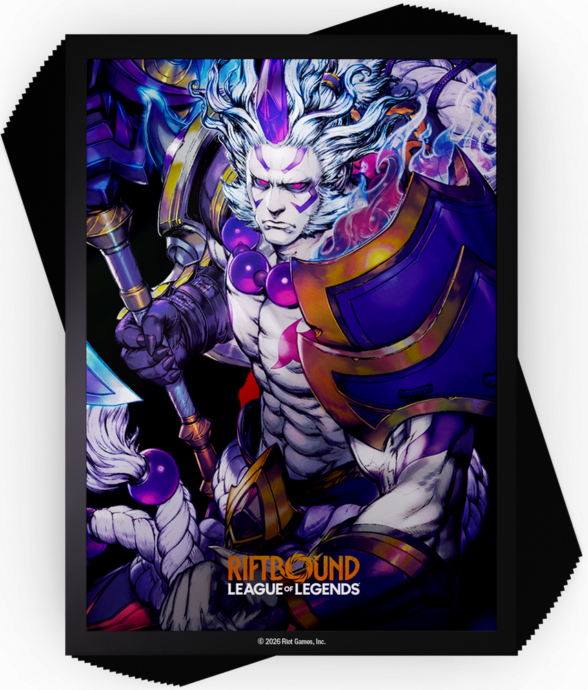 RIFTBOUND LEAGUE OF LEGENDS TCG SPIRITFORGED ART SLEEVES 100ct