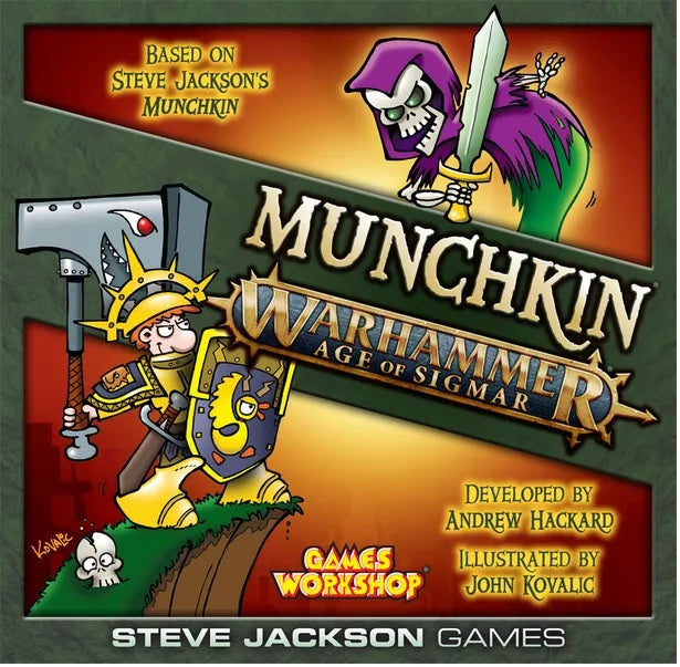 MUNCHKIN WARHAMMER AGE OF SIGMAR