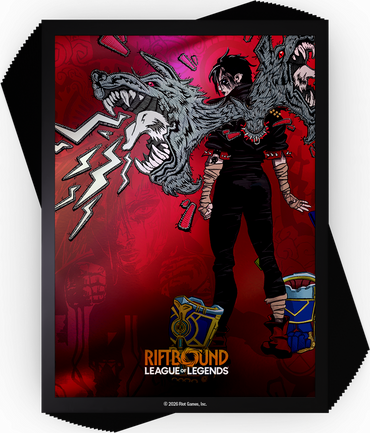 RIFTBOUND LEAGUE OF LEGENDS TCG UNLEASHED ART SLEEVES 100ct