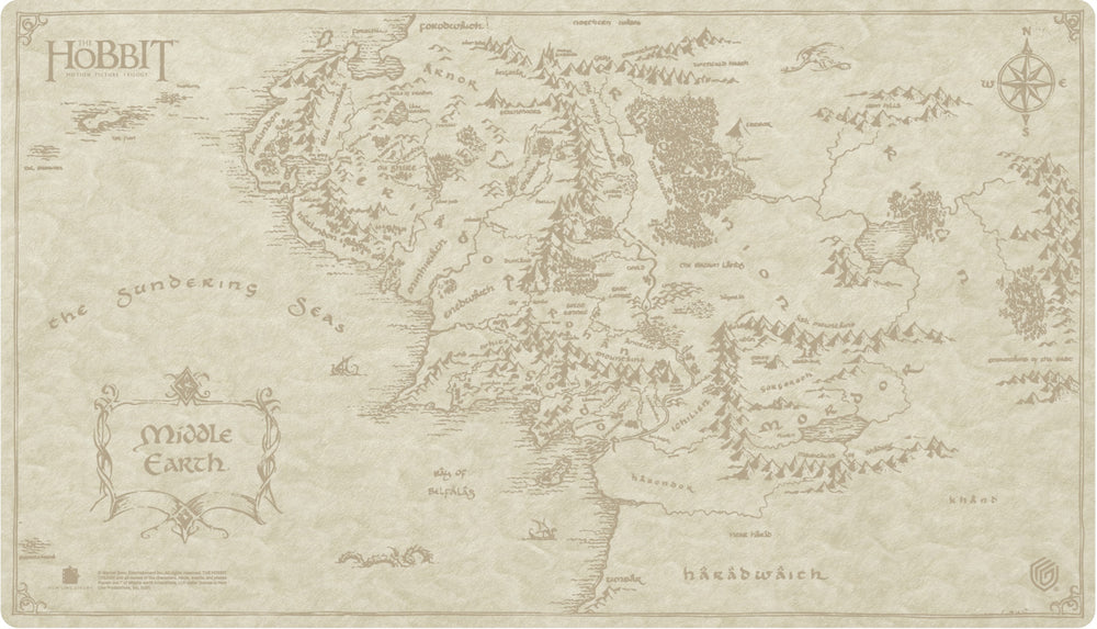 UG PLAYMAT SOPHOSKIN THE HOBBIT MAP
