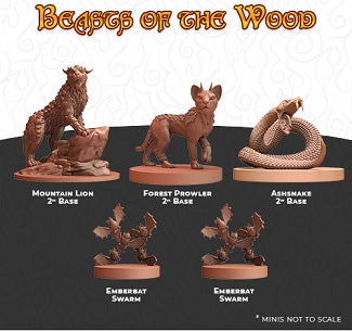 Humblewood Minis: Beasts of the Wood
