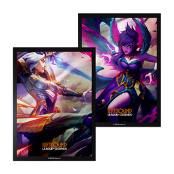 RIFTBOUND LEAGUE OF LEGENDS TCG VENDETTA ART SLEEVES 100ct