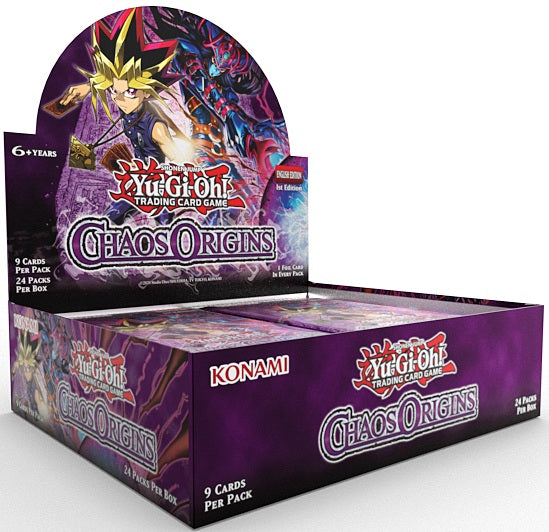YGO CHAOS ORIGINS BOOSTER BOX (1st Edition)