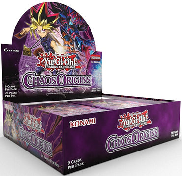 YGO CHAOS ORIGINS BOOSTER BOX (1st Edition)