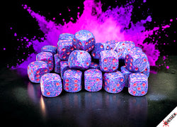 Chessex 12mm D6 Dice Block (36 Dice) *Speckled*