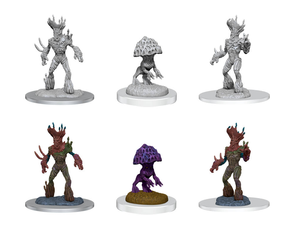 DND UNPAINTED MINIS WV16 MYCONID SOVEREIGN/SPROUTS