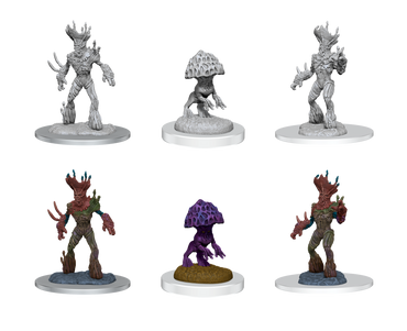 DND UNPAINTED MINIS WV16 MYCONID SOVEREIGN/SPROUTS