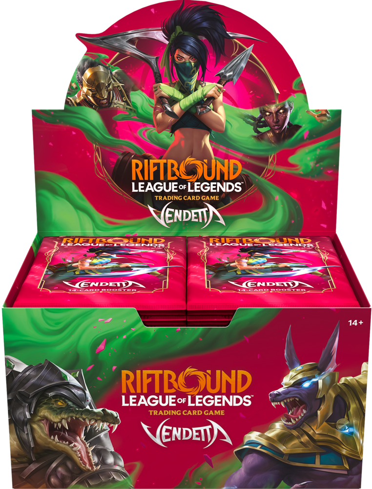 RIFTBOUND - LEAGUE OF LEGENDS TCG - VENDETTA BOOSTER BOX