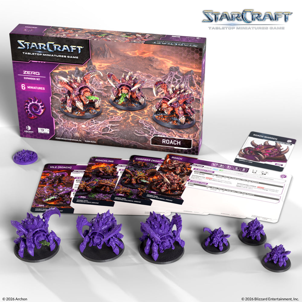 Starcraft: The Miniatures Game - Zerg - Roach