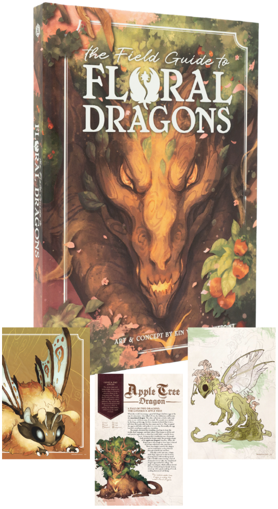 THE FIELD GUIDE TO FLORAL DRAGONS HC